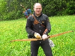 Traditioneller Bogensport Passau Bayerischer Wald Bogenschießen Instinktives Bogenschießen